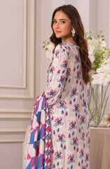 Lara by Johra Unstitched Lawn Summer Collection 2025 D-995