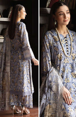 Johra Zargona Embroidered Printed Lawn Collection 2025 D-203