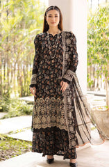 Johra Zargona Embroidered Printed Lawn Collection 2025 D-204