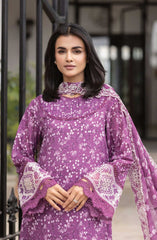 Johra Zargona Embroidered Printed Lawn Collection 2025 D-206