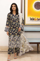 Johra Zargona Embroidered Printed Lawn Collection 2025 D-207