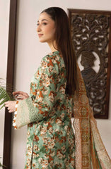 Johra Zargona Embroidered Printed Lawn Collection 2025 D-208