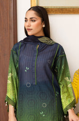 Ushna by Johra Unstitched Lawn Summer Collection 2025 D-213