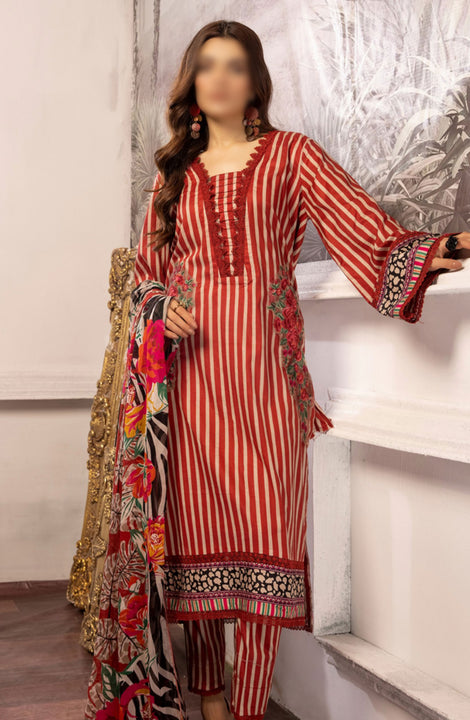 Johra Aatish Embroidered Printed Lawn Collection 2024 JH-377