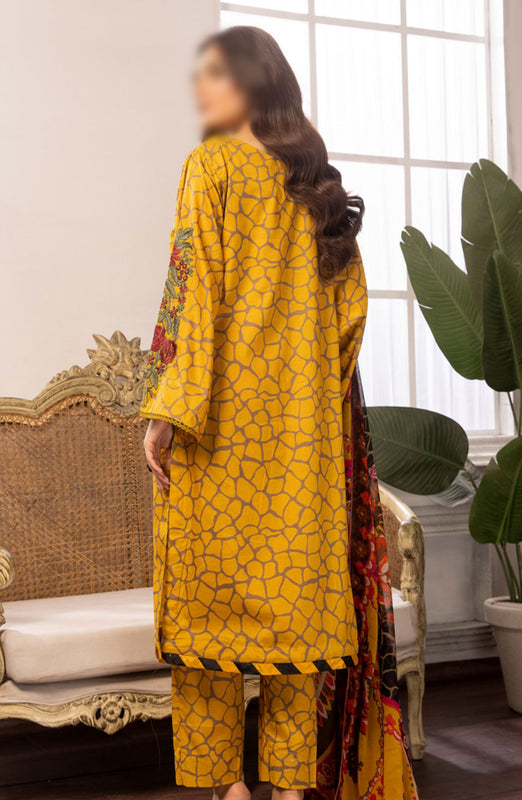 Johra Aatish Embroidered Printed Lawn Collection 2024 JH-381