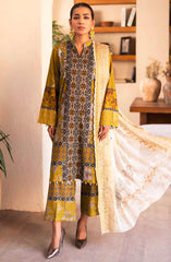 Hadeer By Johra Printed Lawn Collection 2025 D-52