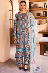 Hadeer By Johra Printed Lawn Collection 2025 D-53