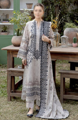 Johra Sila Embroidered Lawn Collection 2024 JH 88