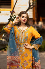 Roop Rang Stitched Collection By AL Harir Apparel D-15 Jahanara