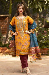 Roop Rang Stitched Collection By AL Harir Apparel D-15 Jahanara