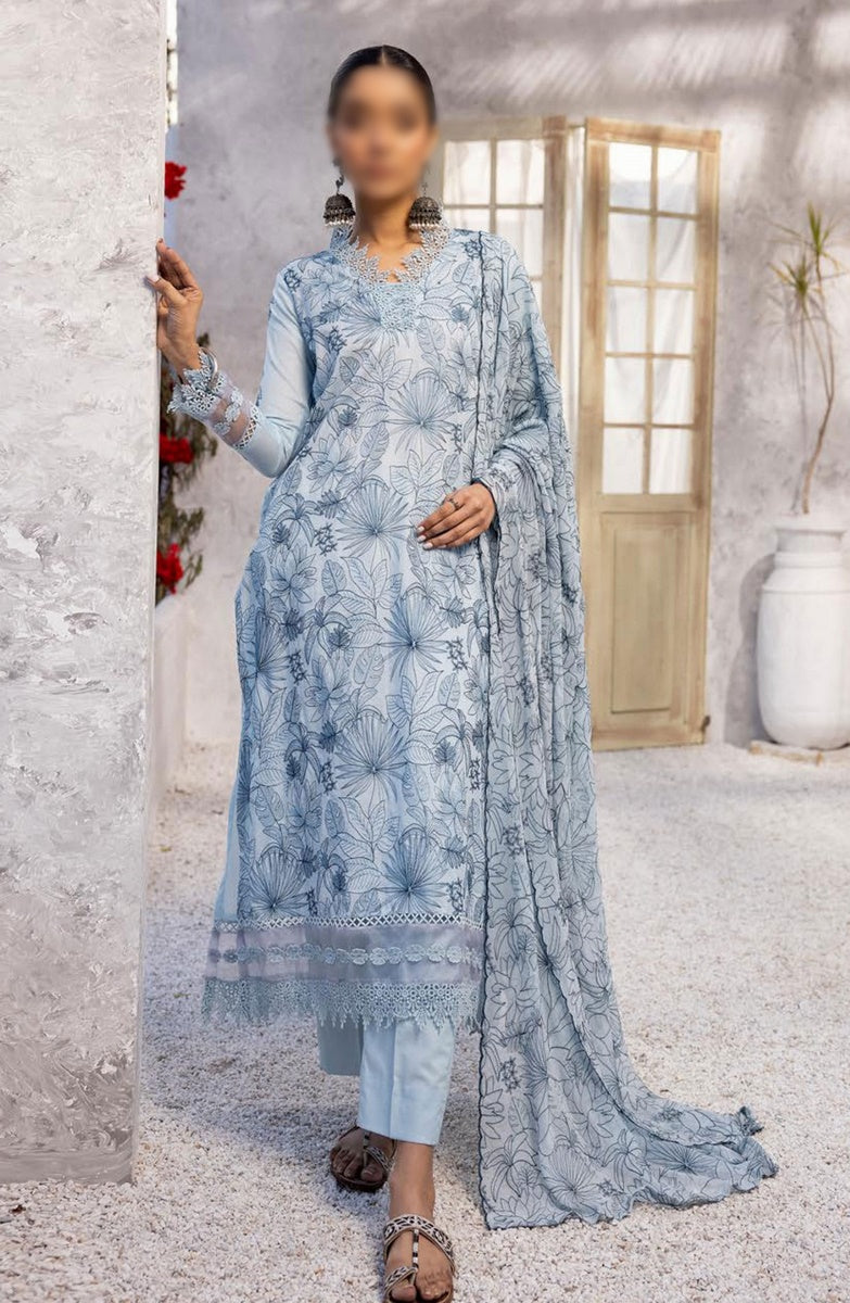 Khoobsurat Exclusive Lawn Collection 2024 K 10