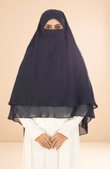 Black Camels Khimar Hijab Collection KH - 07