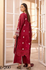 Lawnkari Signature Lawn Collection By Khoobsurat D-200