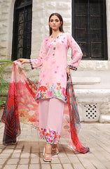 Nazmina Floret Luxury Swiss Lawn Collection D-02 Euphoria