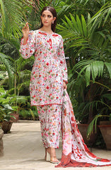 Nazmina Floret Luxury Swiss Lawn Collection D-07 Idyllic