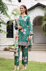 Nazmina Floret Luxury Swiss Lawn Collection D-11 Aurora