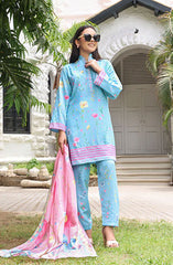 Nazmina Floret Luxury Swiss Lawn Collection D-14 Loquacious