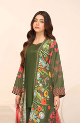 Nazmina Floret Luxury Swiss Lawn Collection D-16 Sapphire Whisper