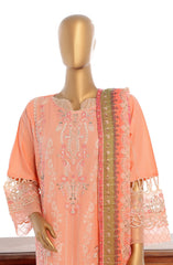 Bin Saeed Luxury Plain Cotton Embroidered 3 PC Collection Vol 3 D-148 B