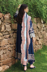 Qalamkar Qlinekari Winter Linen Unstitched Collection 2024 D-6  CADHLA