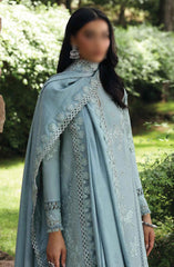 Qalamkar Qlinekari Winter Linen Unstitched Collection 2024 D-8  NEALA