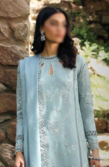 Qalamkar Qlinekari Winter Linen Unstitched Collection 2024 D-8  NEALA