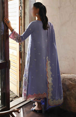 Qalamkar Qlinekari Winter Linen Unstitched Collection 2024 D-9  LORNA