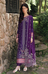 Qalamkar Qlinekari Winter Linen Unstitched Collection 2024 D-15 EIMERA