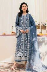 Lamhay by Zarif Unstitched Eid Luxury Lawn Collection 2025 D-06 Safah