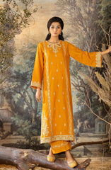 LA Rosa Pret 2Pc Collection D-09 LW2 Mustard Emb