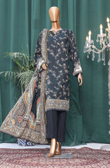 HZ Linen Wintry Digital Printed Collection Vol 02 D-1142