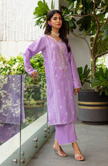 Muse Embroidered 2 Pc Pret Collection By TNG Store D-04 Lavender Lilac