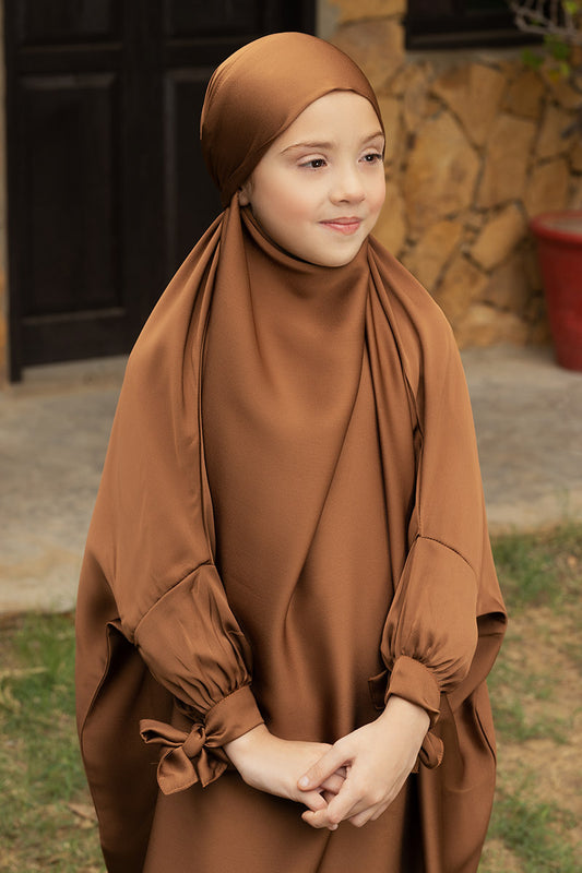 Black Camels Kids Abaya Collection 2023 Lubna Jilbab (Kids)