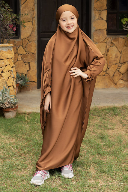 Black Camels Kids Abaya Collection 2023 Lubna Jilbab (Kids)