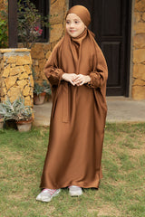 Black Camels Kids Abaya Collection 2023 Lubna Jilbab (Kids)