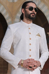 TGM Sherwani Collection Luminous White