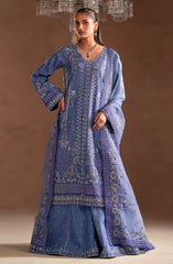 Emaan Adeel Selene Unstitched Raw Silk Collection D-06 Lunelle