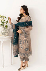 Ramsha Minahil Luxury Organza Collection Vol 11 M 1106