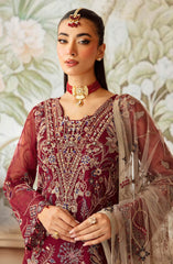 Ramsha Minhal Organza Collection Vol 12 D-1201