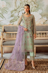 Ramsha Minhal Organza Collection Vol 12 D-1204