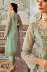 Ramsha Minhal Organza Collection Vol 12 D-1204