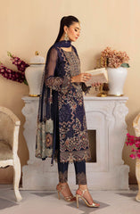 Ramsha Minhal Organza Collection Vol 12 D-1209