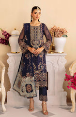 Ramsha Minhal Organza Collection Vol 12 D-1209