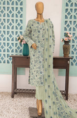 HZ Textile Mothers Unstitched Lawn Summer Collection 2025 D-1017