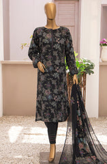 HZ Textile Mothers Unstitched Lawn Summer Collection 2025 D-1018