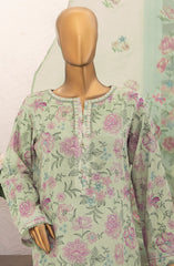 HZ Textile Mothers Unstitched Lawn Summer Collection 2025 D-1020