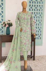 HZ Textile Mothers Unstitched Lawn Summer Collection 2025 D-1020