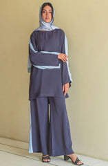 Mumtaz Casual Abaya Collection MCA 24 D-03 S DK GREY 31A