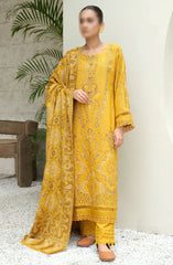 Sequins Embroidered Dyed Self Wool Collection by Marjjan D-71 (MUSTARD)