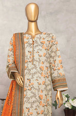 Meenakari by HZ Textile Unstitched Lawn Summer Collection 2025 D-247